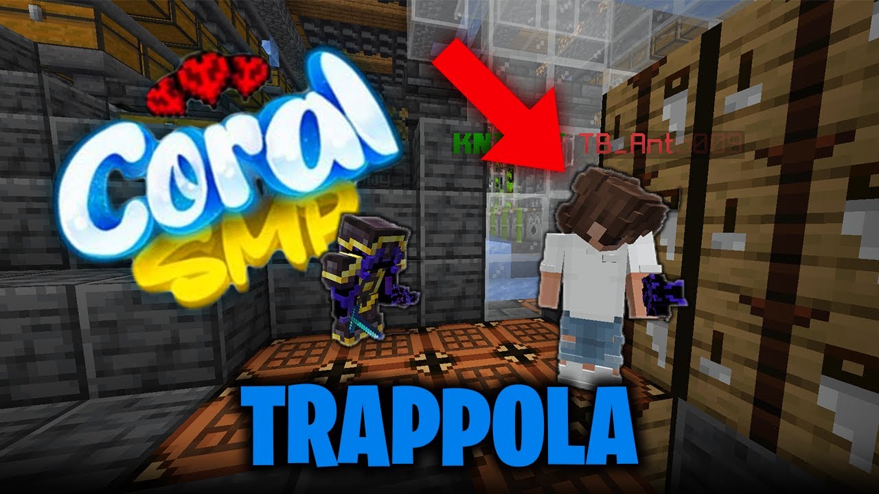 VENDETTA INCREDIBILE: Lo TRAPPO nella SUA BASE sulla CoralSMP