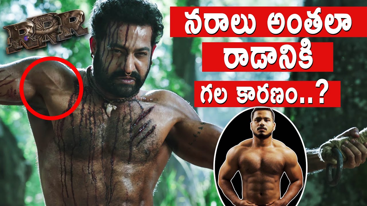 Ramaraju For Bheem  | RRR NTR Body Review | RRR Ramcharan Body Review | NTR Body Review In Telugu