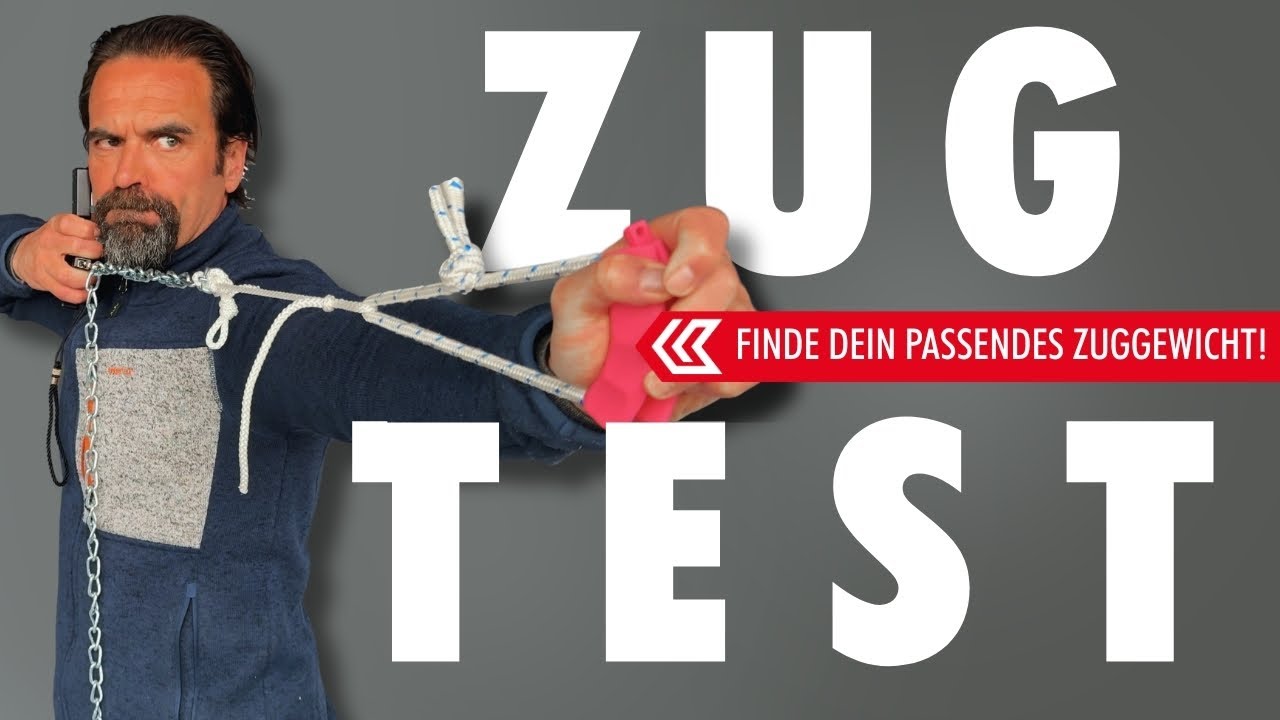 Zugtest: So bestimmst du dein optimales Zuggewicht anhand deiner Maximalkraft!