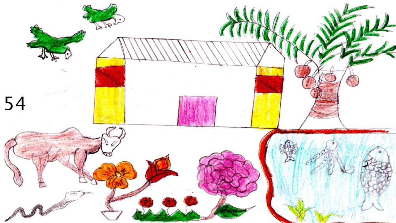 Des écoliers de Madagascar dessinent leur environnement
