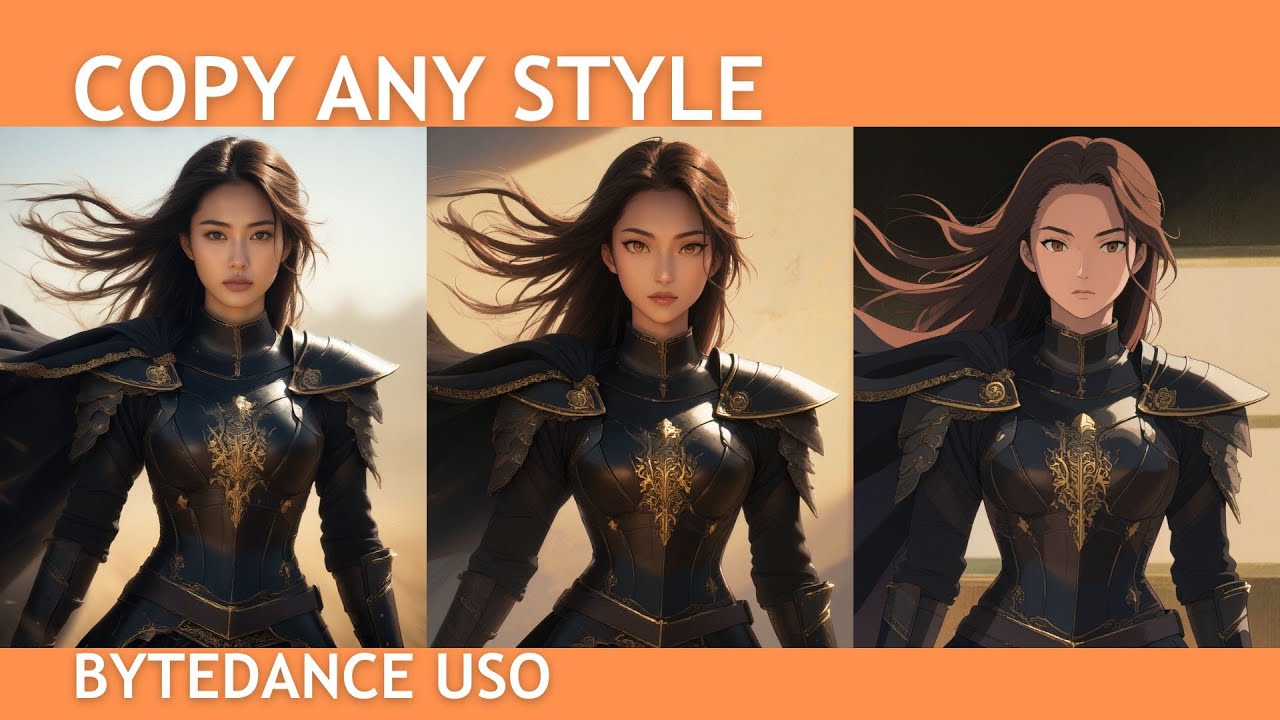 Bytedance USO Style and Subject Transfer ComfyUI Walkthrough | 8GB VRAM