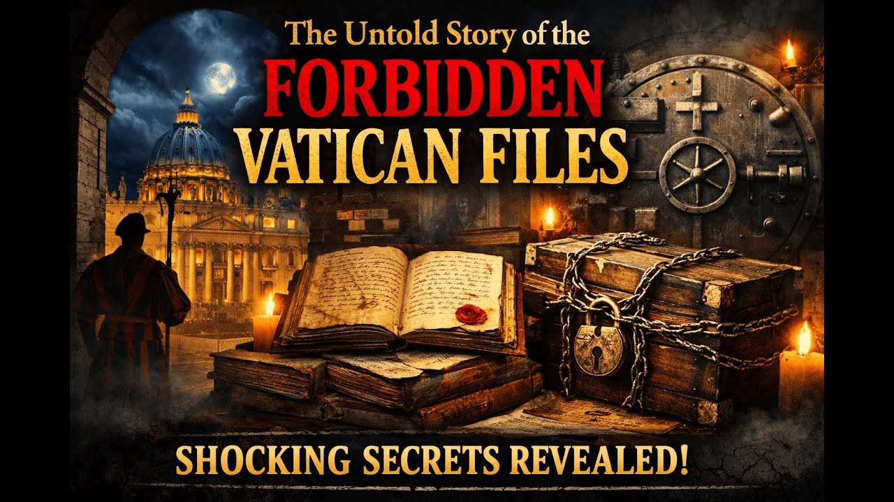 Forbidden Vatican Files: Hidden Documents Locked Away for Centuries