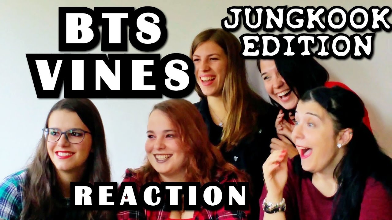 BTS VINES [JUNGKOOK EDITION] reupload Reaction [Credits and link for the real video bellow]