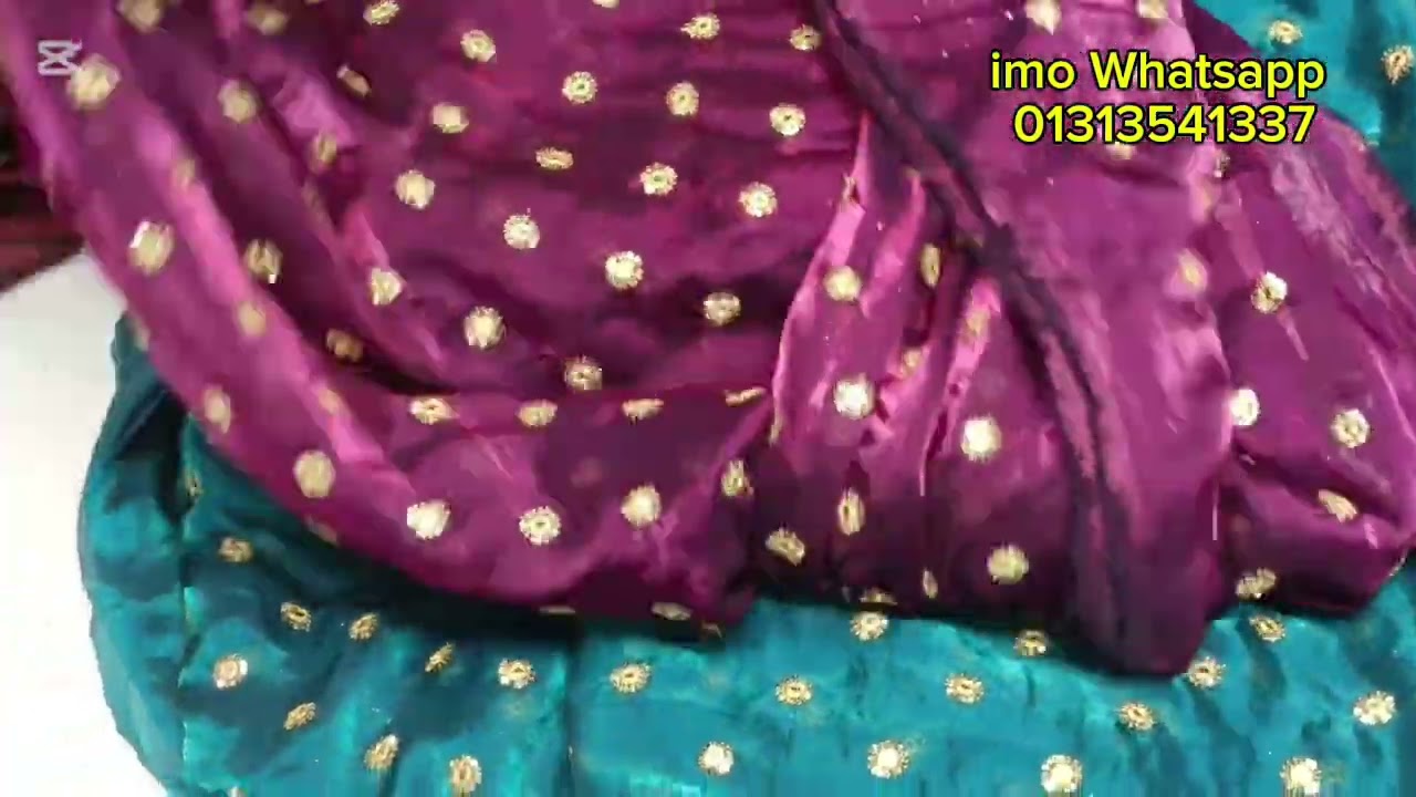 রেসমিকা ফেন্ডি সিল্কের নিউ কালেকশন মাএ ৩০০ টাকা গজ অডার করতে মেসেজ করুন imo Whatsapp 01313541337