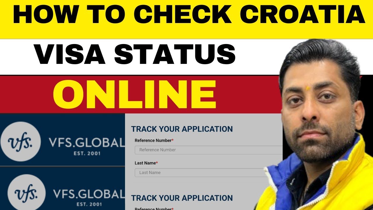 How to check Croatia Visa Status |VFS Global Croatia Visa Tracking |Croatia Visa Tracking |