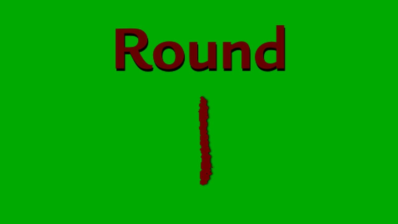 World at War Zombies - Round 1-5 Green Screen