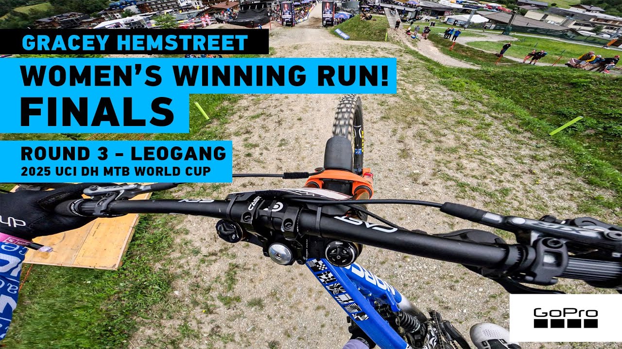 GoPro:  Gracey Hemsteet has done it again! Winning GoPro POV - Leogang - '25 UCI DH MTB World Cup