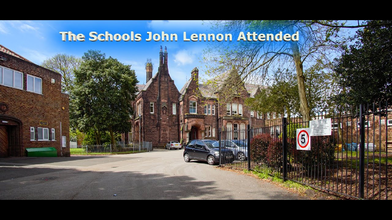 The Schools in Liverpool John Lennon Attended. Now and then.