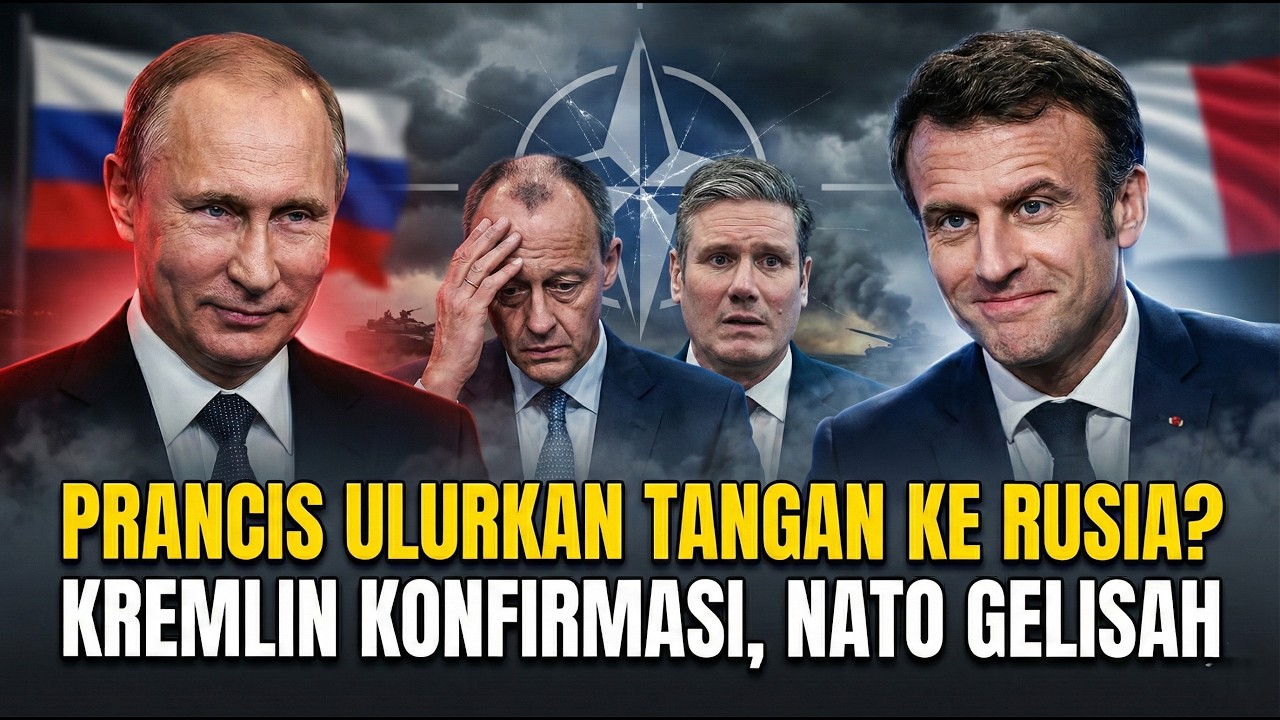 HUGE! Paris buka jalur ke Moskow? Kremlin akui kontak Prancis–Rusia setelah komentar Macron