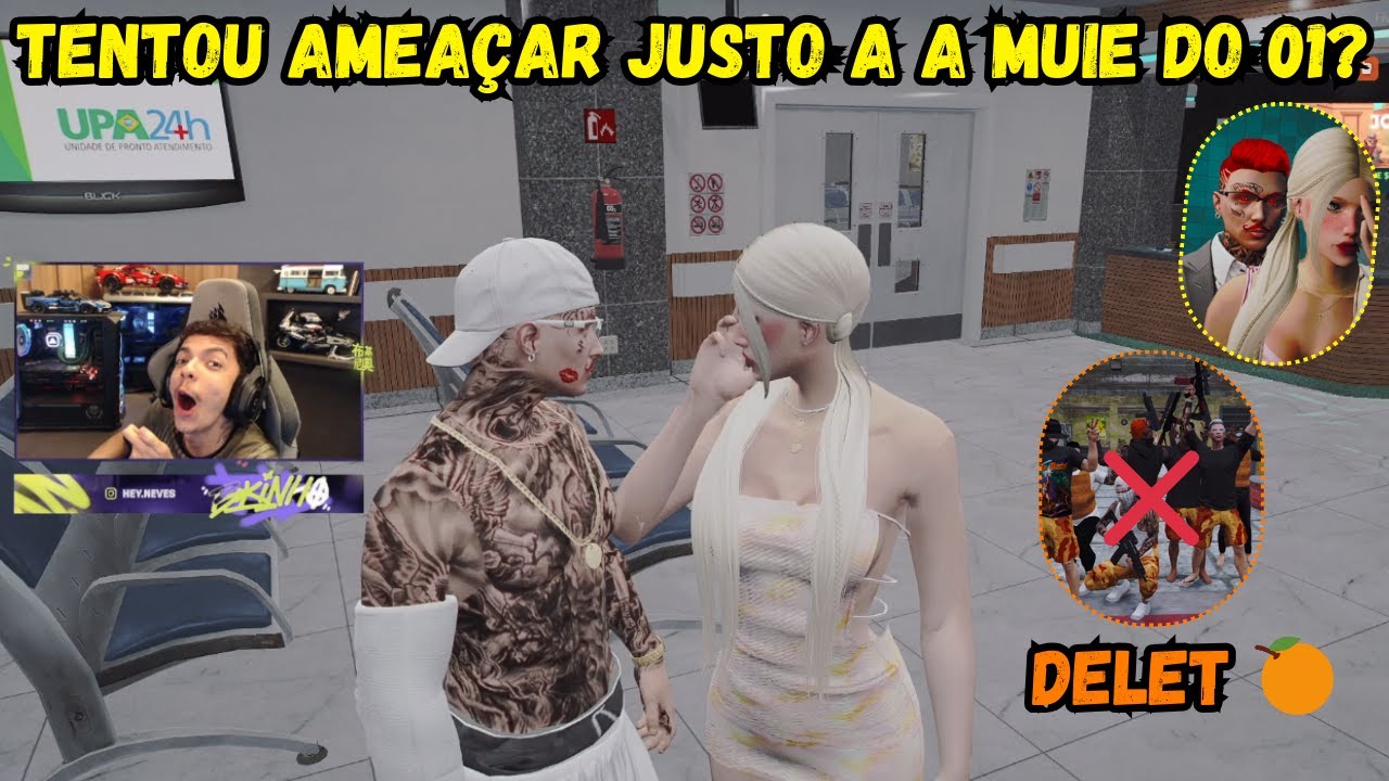PETRICIA LIGOU PRO BK E AMEAÇOU A ITALIA 🤬 | CHAMOU O QRR DOS LARANJA PRA TENTAR AJUDAR!? .. 🍊🤏🤣