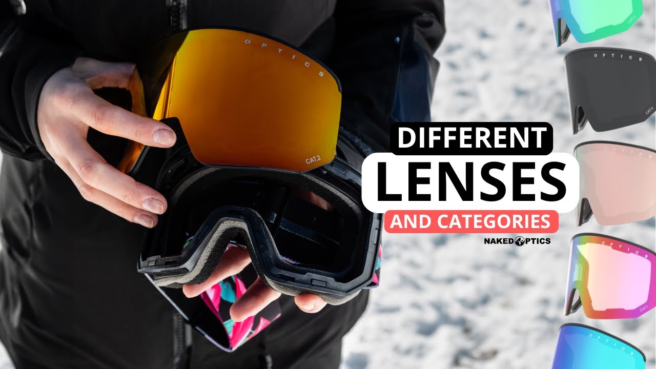 Dieffernt Lens Categories | Choosing the Right Lens for Your NAKED Optics Ski Goggles