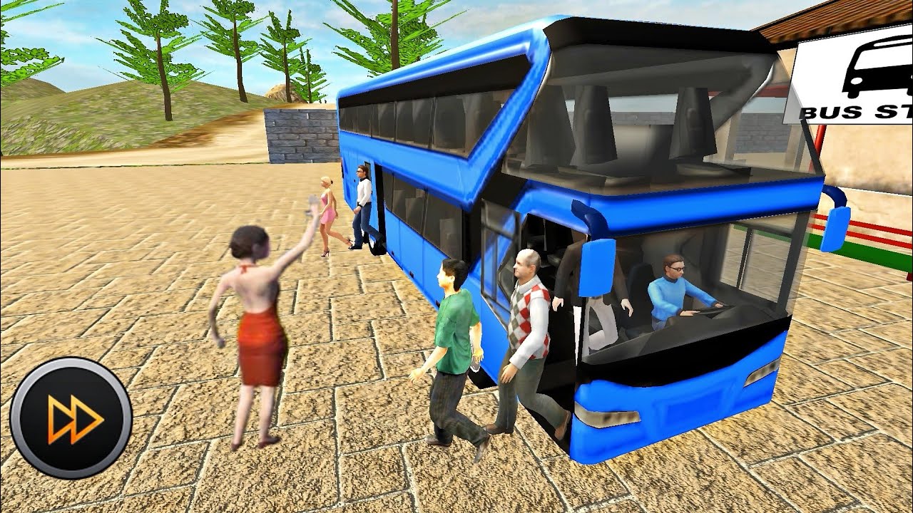 Uphill Offroad Bus Driving Simulator - Extreme Bus Driving - Android Gameplay