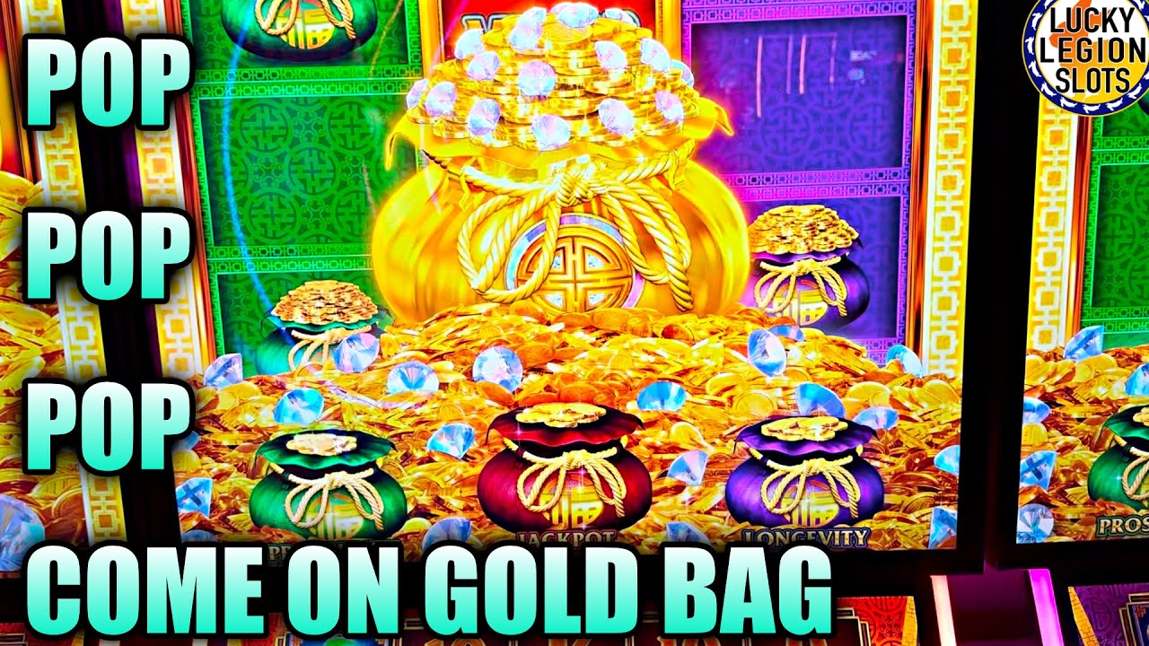 POP POP POP! POP? Fu Dai Lian Lian Slot Machine by Aristocrat. 4 Bags & a Wheel