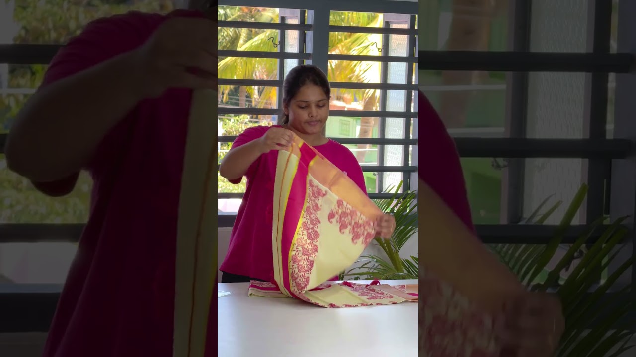 ✨ Kuthampully Settumundu Online Shopping #haradhi #setmundu #keralasaree