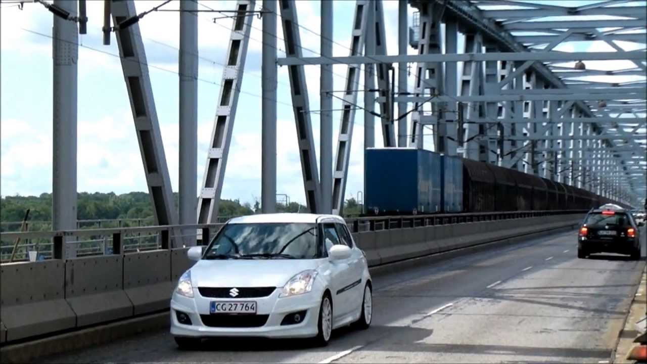 Godstog Lillebæltsbroen juli 2013