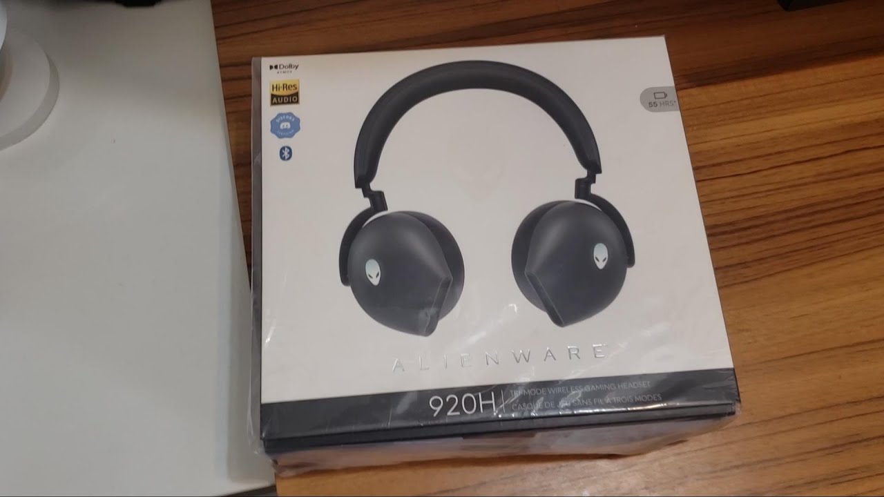 Headset Gamer Alienware 920H (Unboxing + Usabilidade)