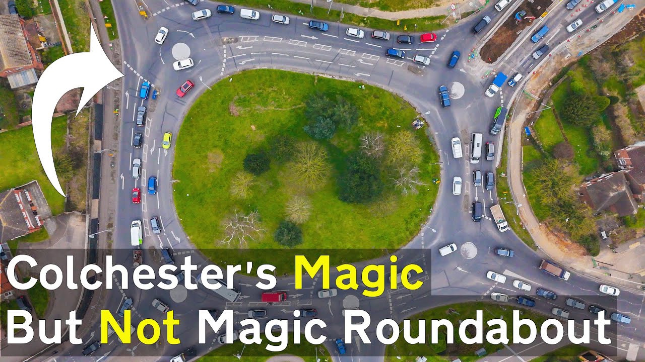 A Brief History of Colchester's MAGIC ROUNDABOUT