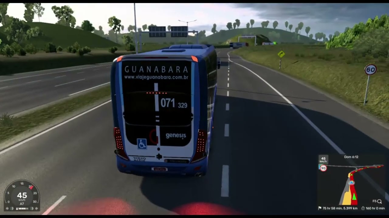 Perdi o controle do G7 Volvo indo de Marilia  São Paulo para o Pará ao realizar uma útrapassagem .