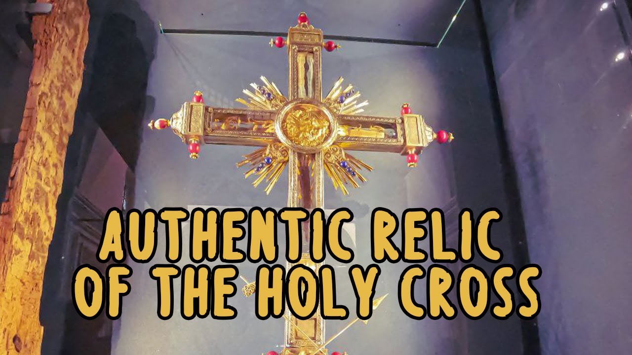 The Real Cross of Christ - Basilica of the Holy Cross - Rome, Italy 4KUHD
