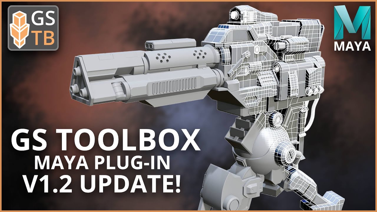 GS Toolbox v1.2 Update - New Array Controls and more... - Maya Plug-in