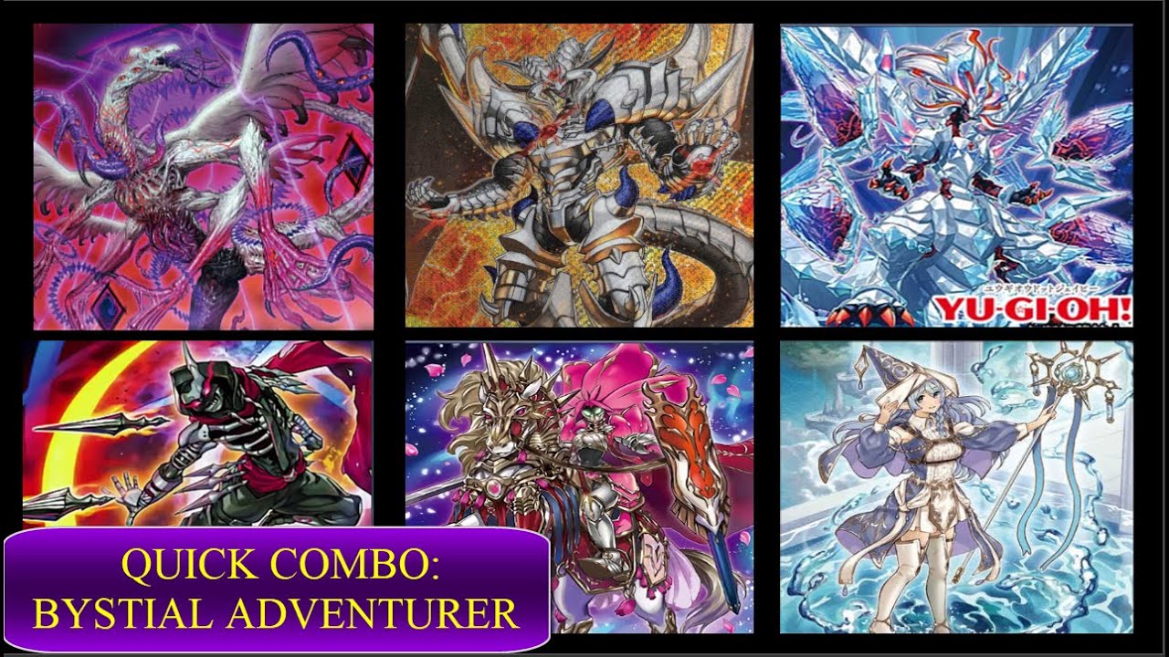 BYSTIAL ADVENTURER DECK 2023 !! //  7 INTERRUPTIONS COMBO!! 🔥🔥