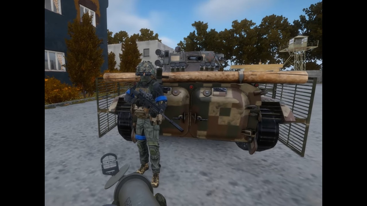 Команда А на Marder 1A3
