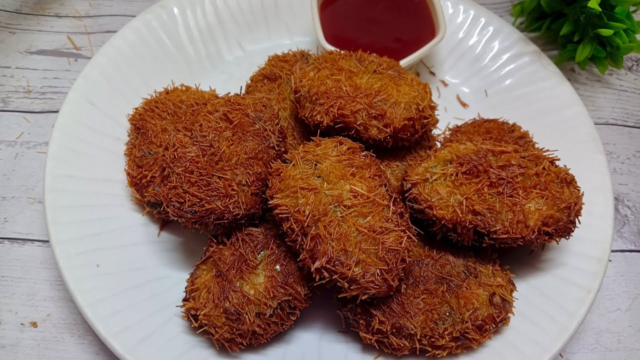 Chicken Russian Cutlet | Shadiyon Wale Chicken Russian Cutlet Recipe 