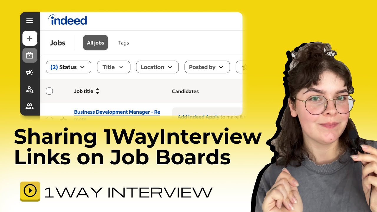 Use Custom Links on Indeed and LinkedIn as 