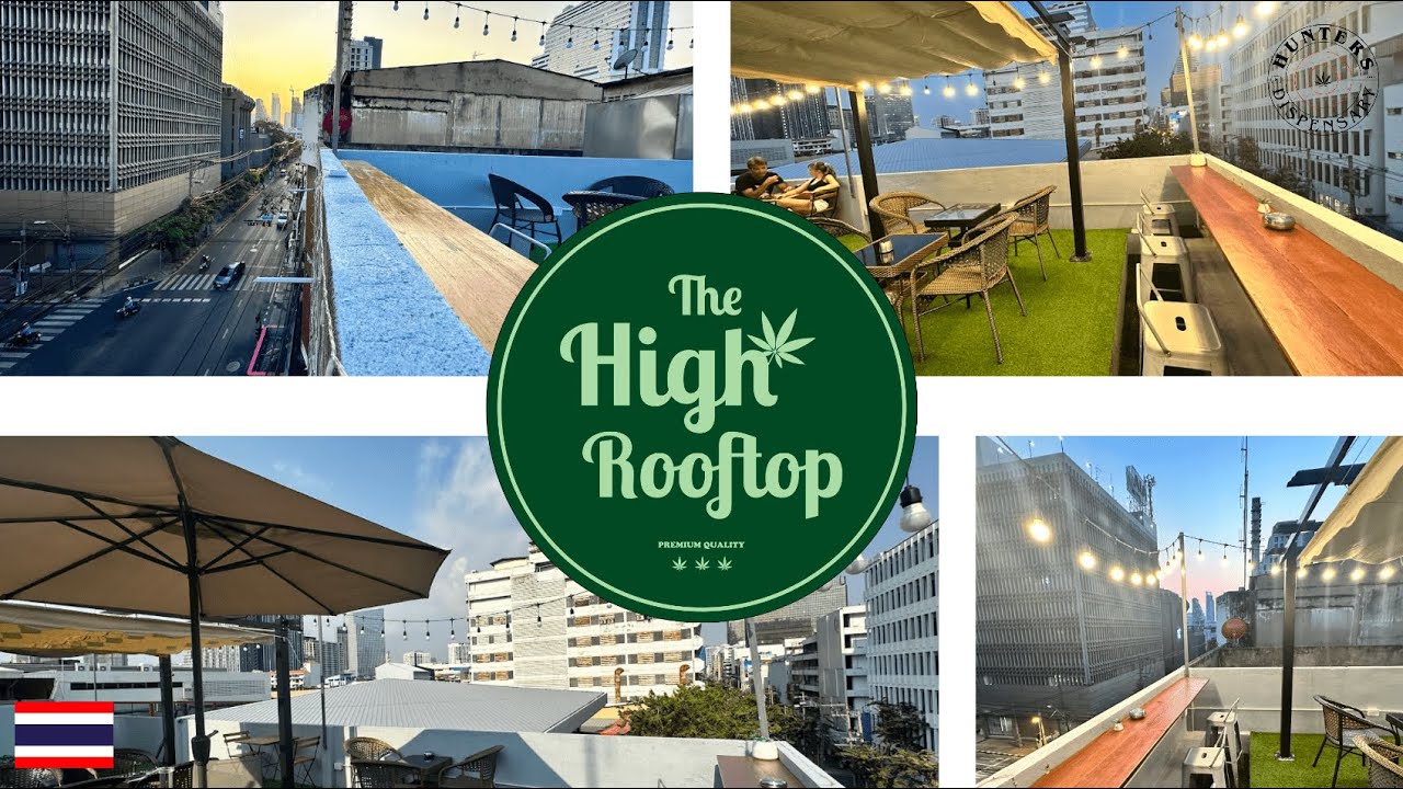 A rooftop born to chill in BKK