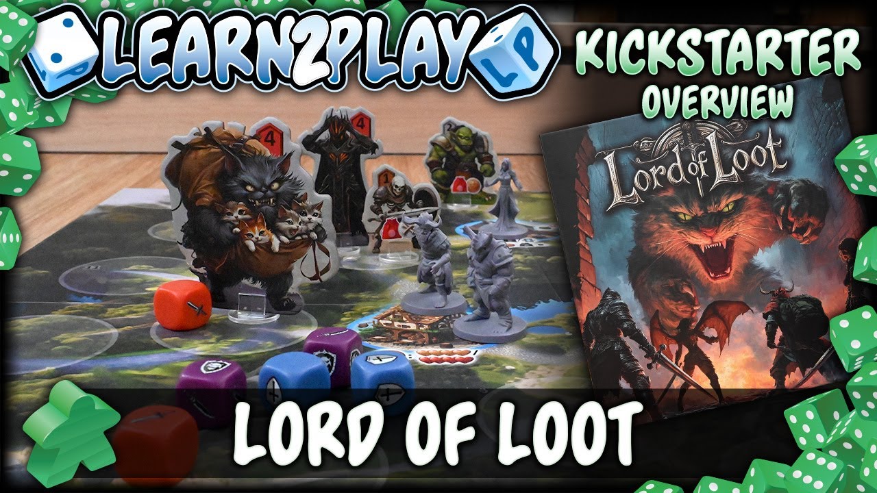 Learn to Play представляет: обзор Lord of Loot на Kickstarter