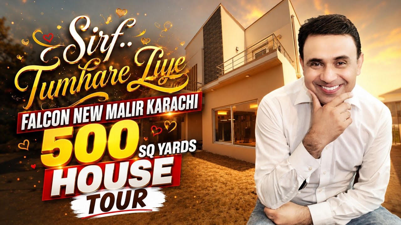 Falcon New Malir Karachi | Tour This 500 Sq Yards House Before You Buy or Invest!