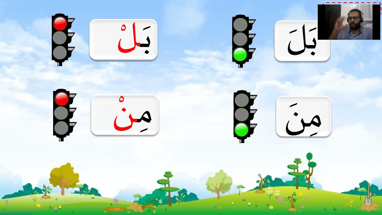 توضيح مهارة السكون لطلاب الصفوف الأولية 