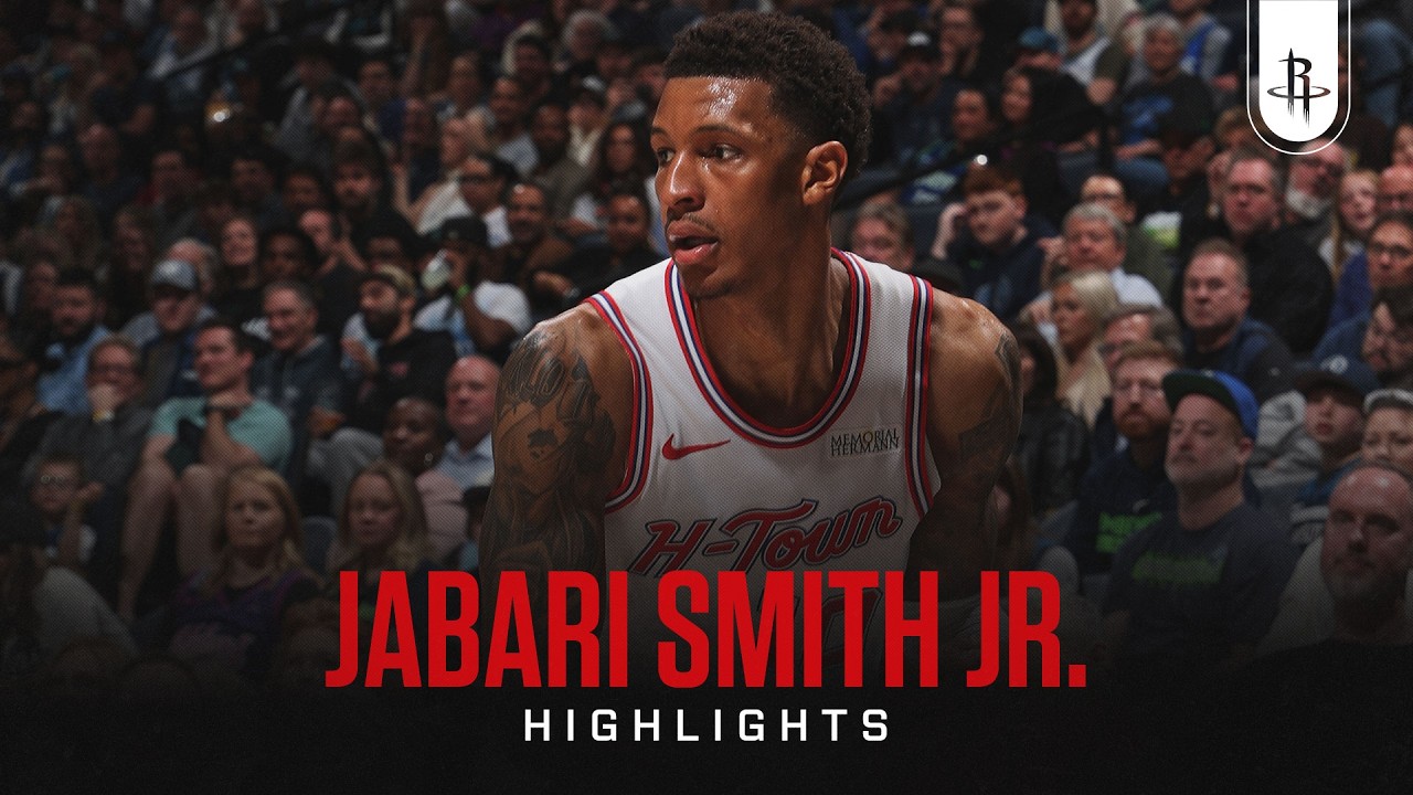 Jabari Smith Jr. (16 points) Highlights vs. Minnesota Timberwolves