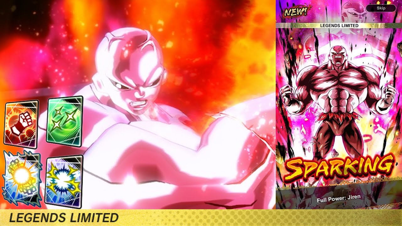 LF full Power Jiren! MOVESET | Dragon Ball Legends