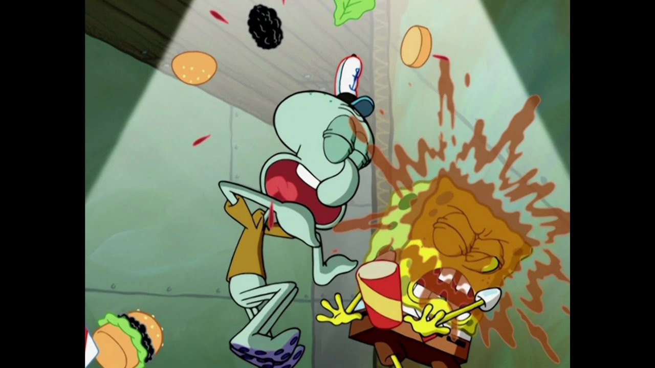 The Plays the Thing SpongeBob | Food Fight