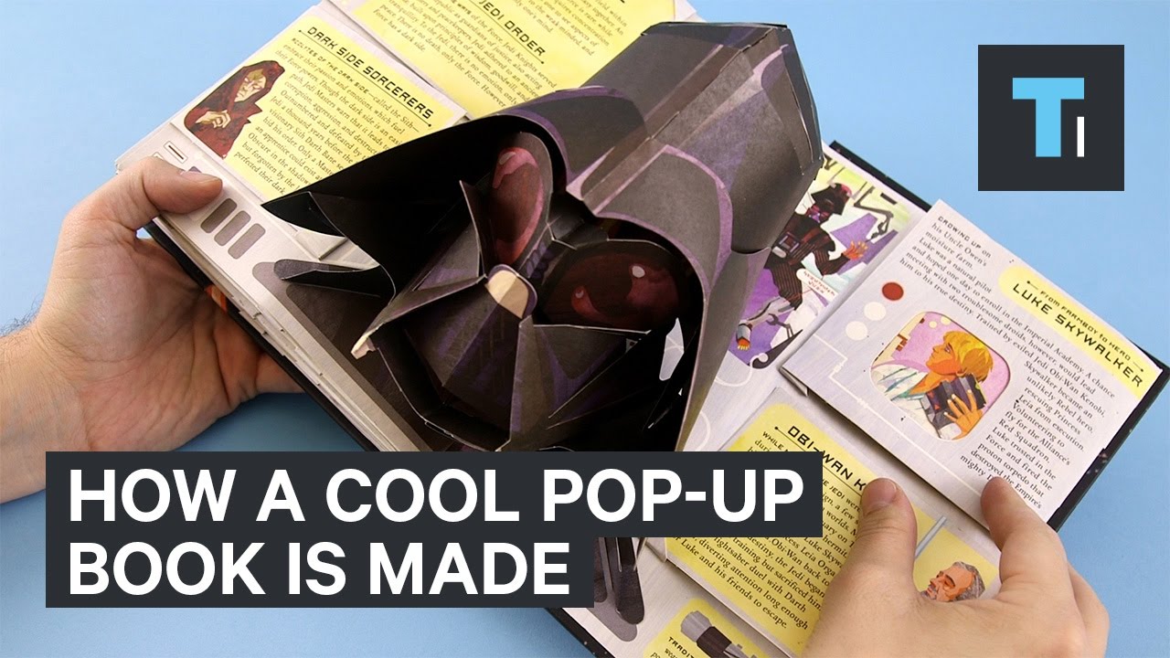 How a pop-up book is made