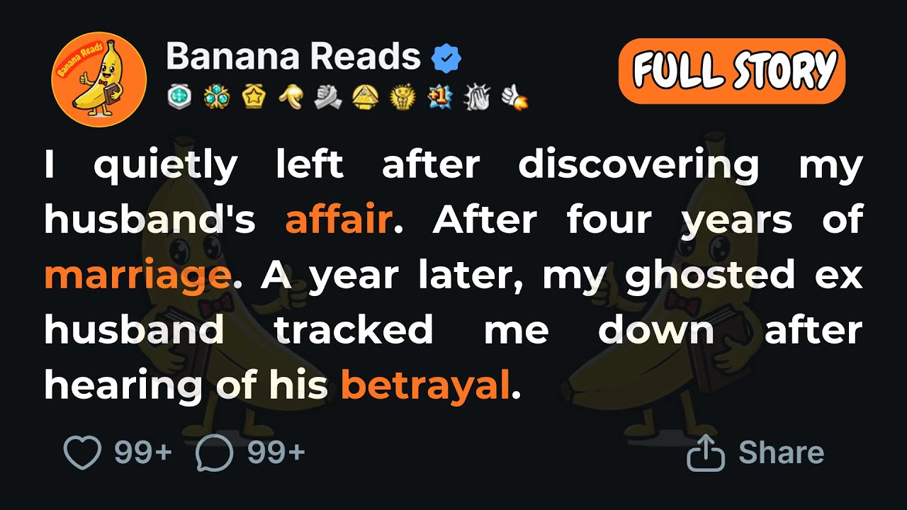 I quietly left after discovering my husband's affair  After four years of marriage.. [FULL STORY]