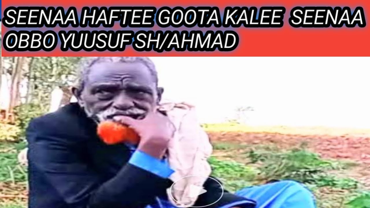 Seenaa Ajaa'ibaa Haftee Goota kalee kan har'a lubbuun jiru Seenaa Obbo Yuusus sh/Ahmad