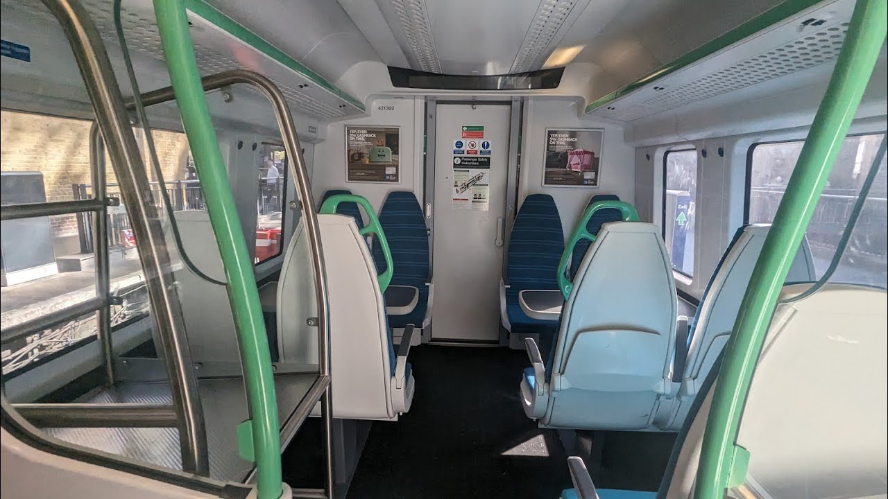 387302 and 387172 ex C2C/GWR Walkthrough 03/09/2023