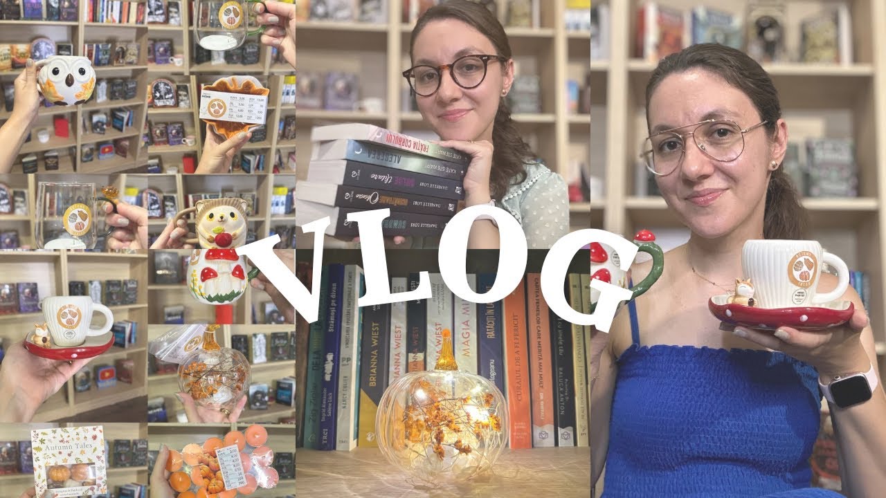 Bucurii pentru suflet | Carti si cumparaturi cu iz Tomnatic | VLOG