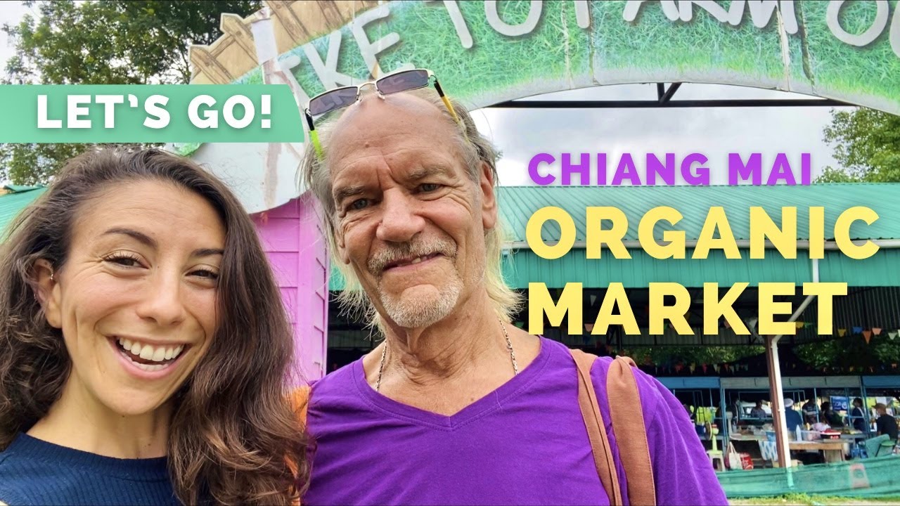 Organic Market in Chiang Mai, Thailand