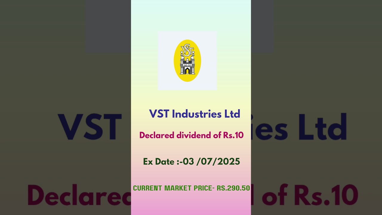 VST Industries Ltd Dividend