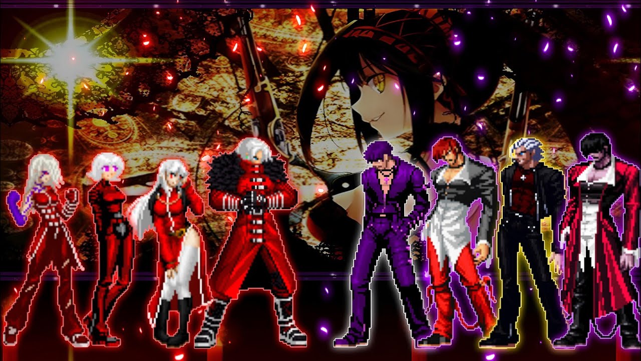 [KOF Mugen] CKOFM Blood Girls Team VS. Iori-K' Team (Request Match)