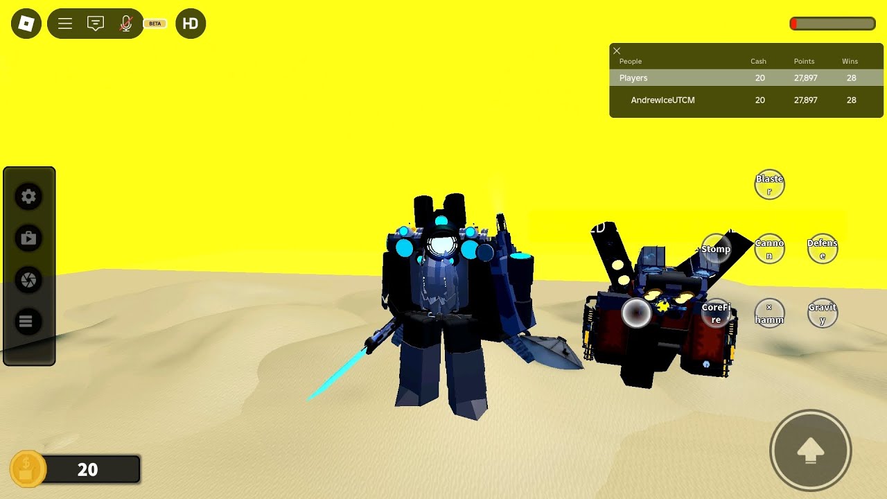 Improved Titan Telescope vs Enchanted Supreme Boombox 2 | Roblox SBSD
