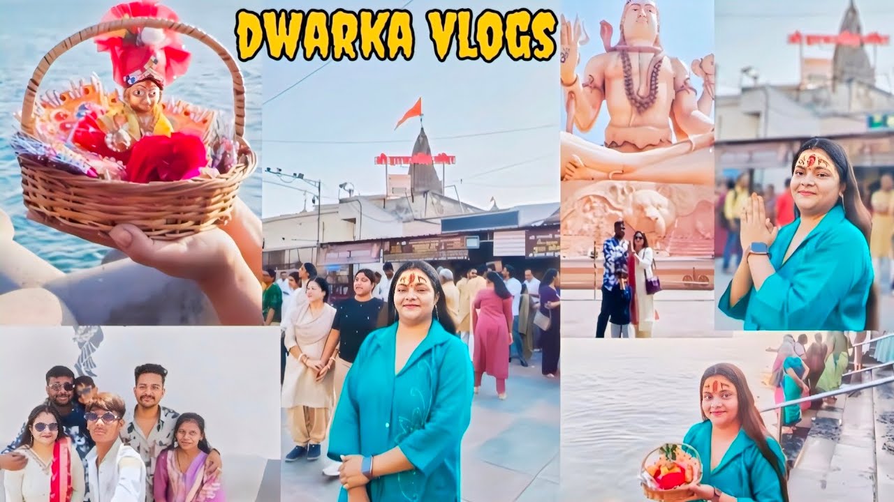 #Dwarkavlog#devbhumiDwarka#Nageshwar#betDwarka#RukmaniTemple#shivrajpurbeach#Dwarka#SoniyaMaliVlog