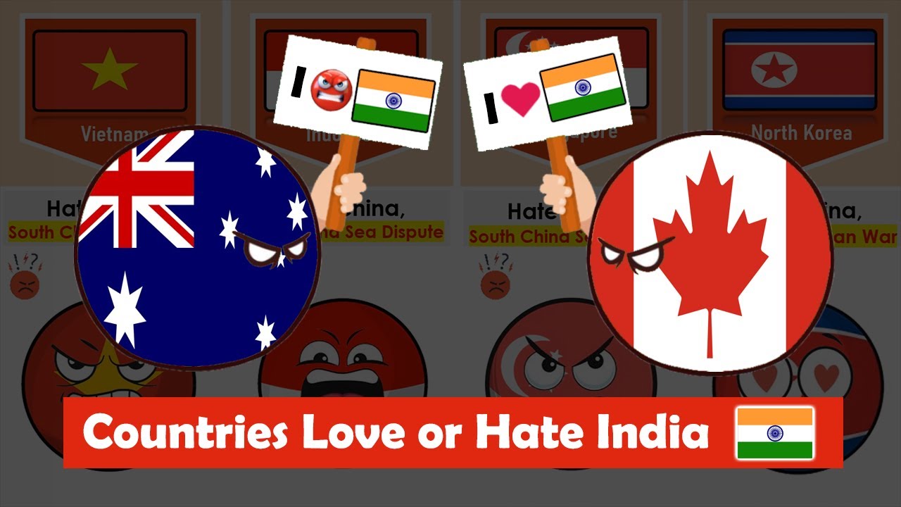Why Countries Love or Hate India