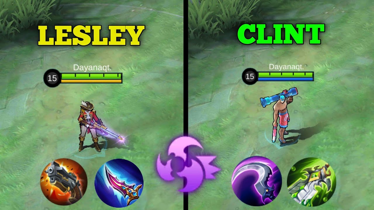 lesley one shot vs clint one shot build