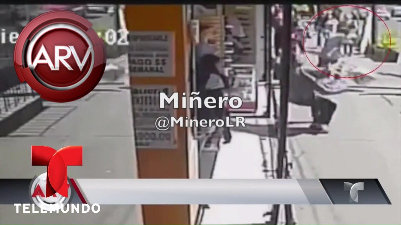 Videos registran robos callejeros en Ciudad de M&eacute;xico | Al Rojo Vivo | Telemundo