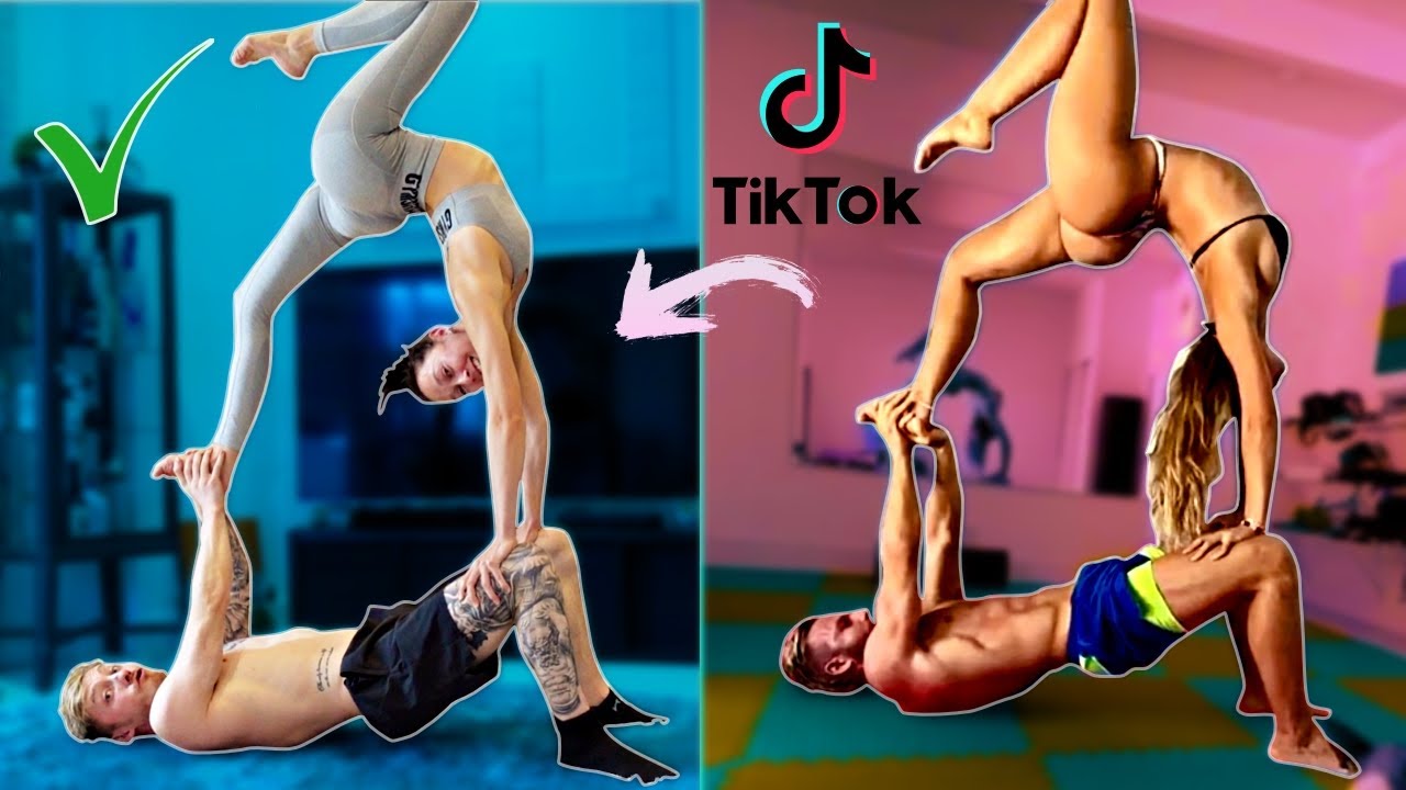 Recreating Viral TIKTOK Couples Challenges!!! (Hilarious) | ft Nile Wilson