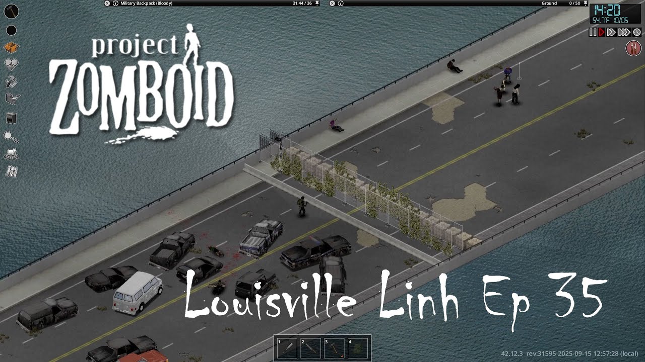 Project Zomboid Louisville Linh Ep 35 | More welding work to gain metal sheets
